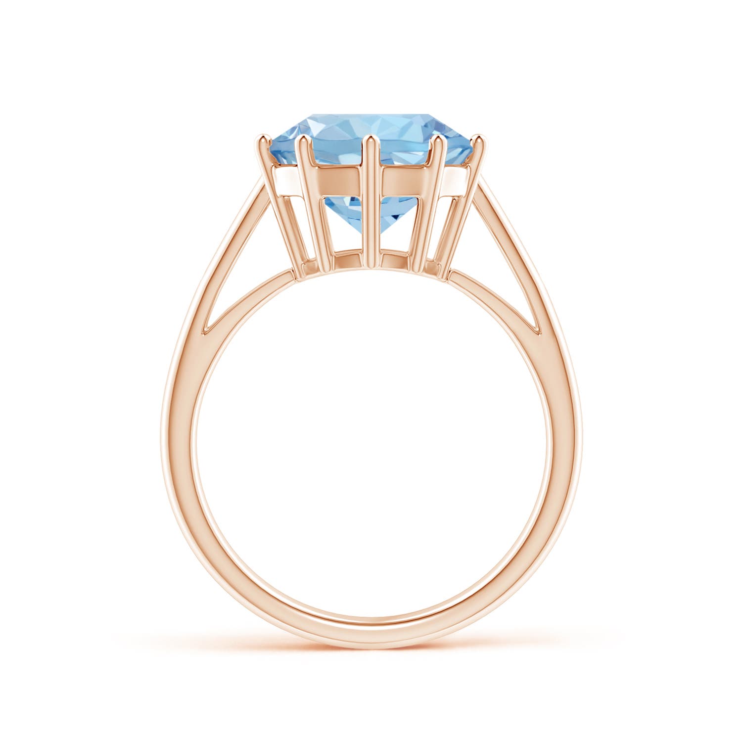 AAA - Aquamarine / 3.2 CT / 14 KT Rose Gold