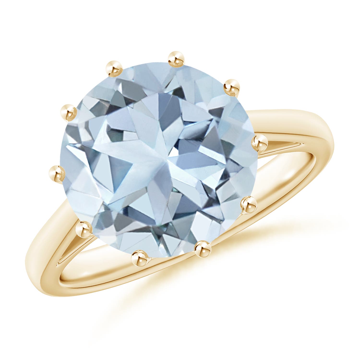 A - Aquamarine / 2.3 CT / 14 KT Yellow Gold