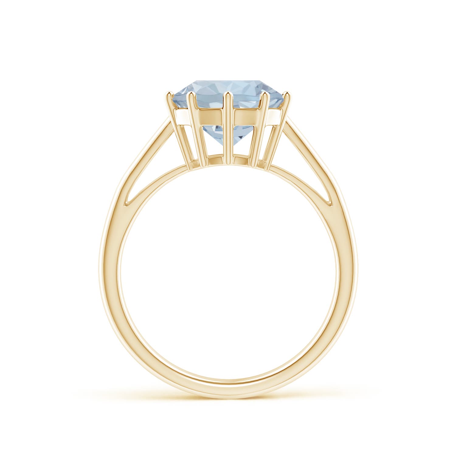 A - Aquamarine / 2.3 CT / 14 KT Yellow Gold