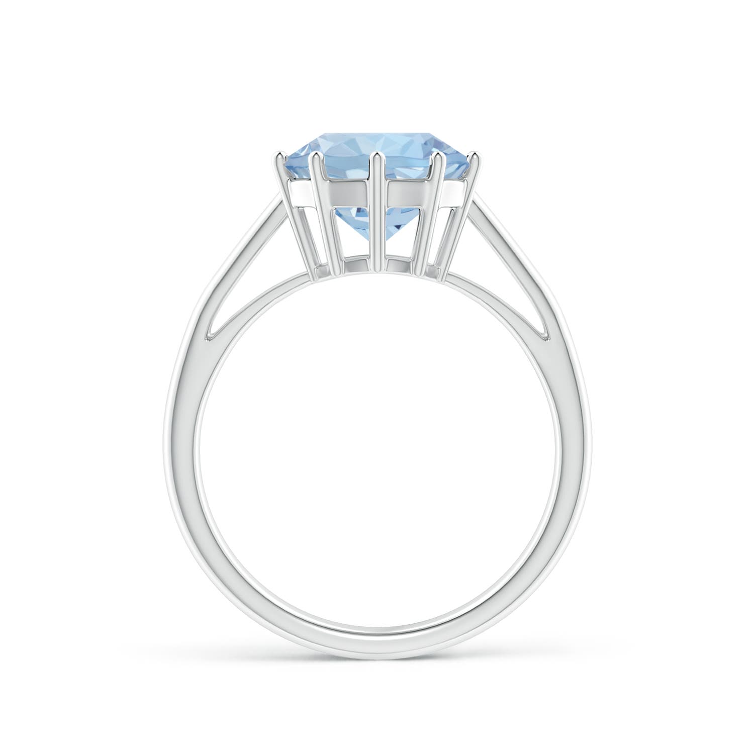 AA - Aquamarine / 2.3 CT / 14 KT White Gold