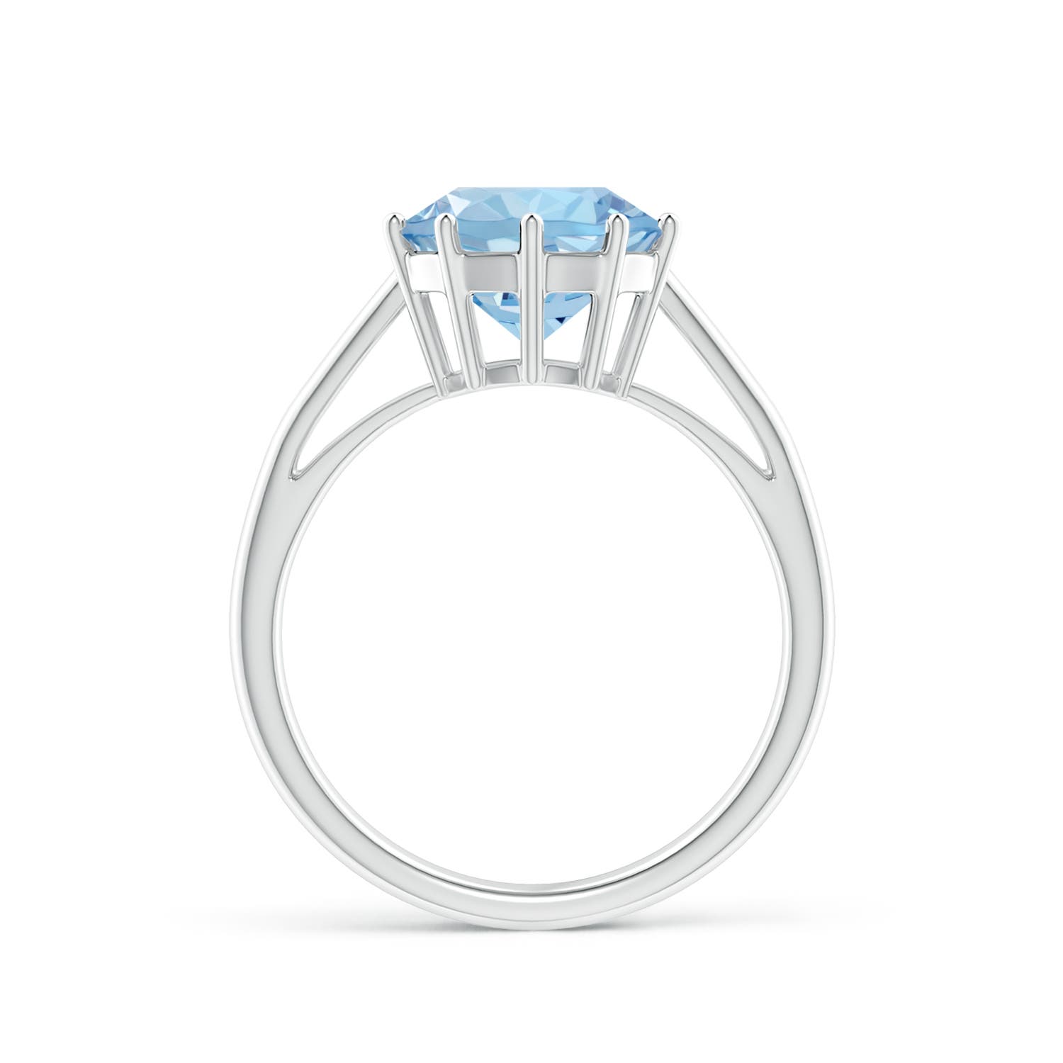 AAA - Aquamarine / 2.3 CT / 14 KT White Gold