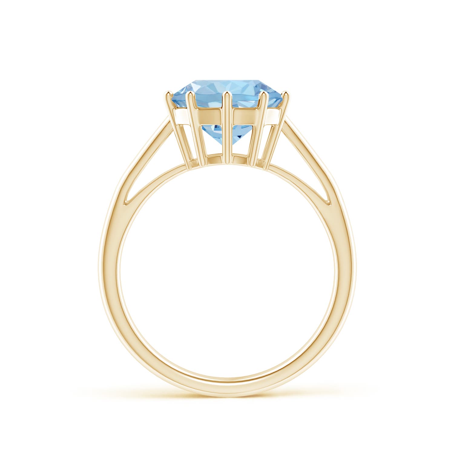 AAA - Aquamarine / 2.3 CT / 14 KT Yellow Gold