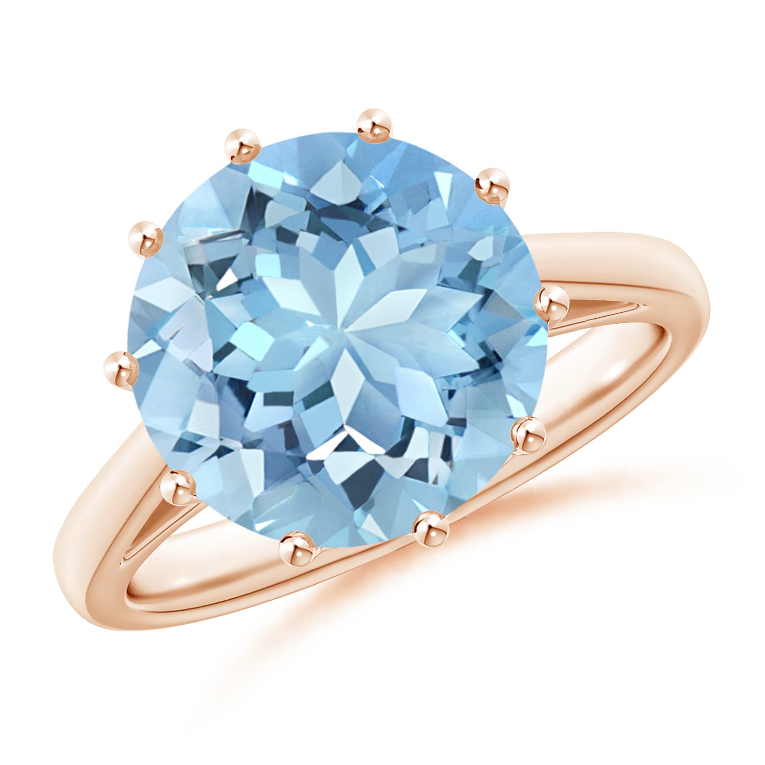 AAAA - Aquamarine / 2.3 CT / 14 KT Rose Gold