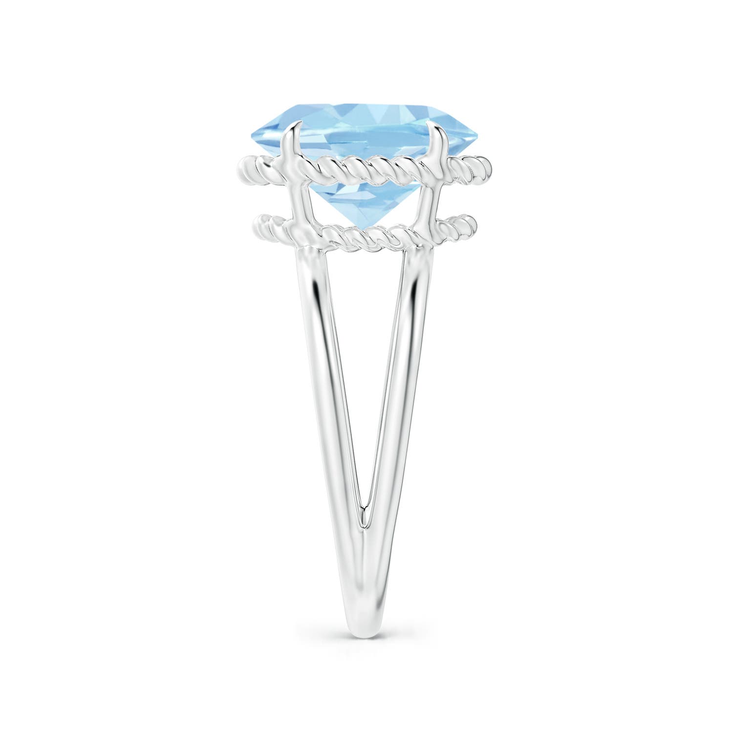 AAA - Aquamarine / 3 CT / 14 KT White Gold