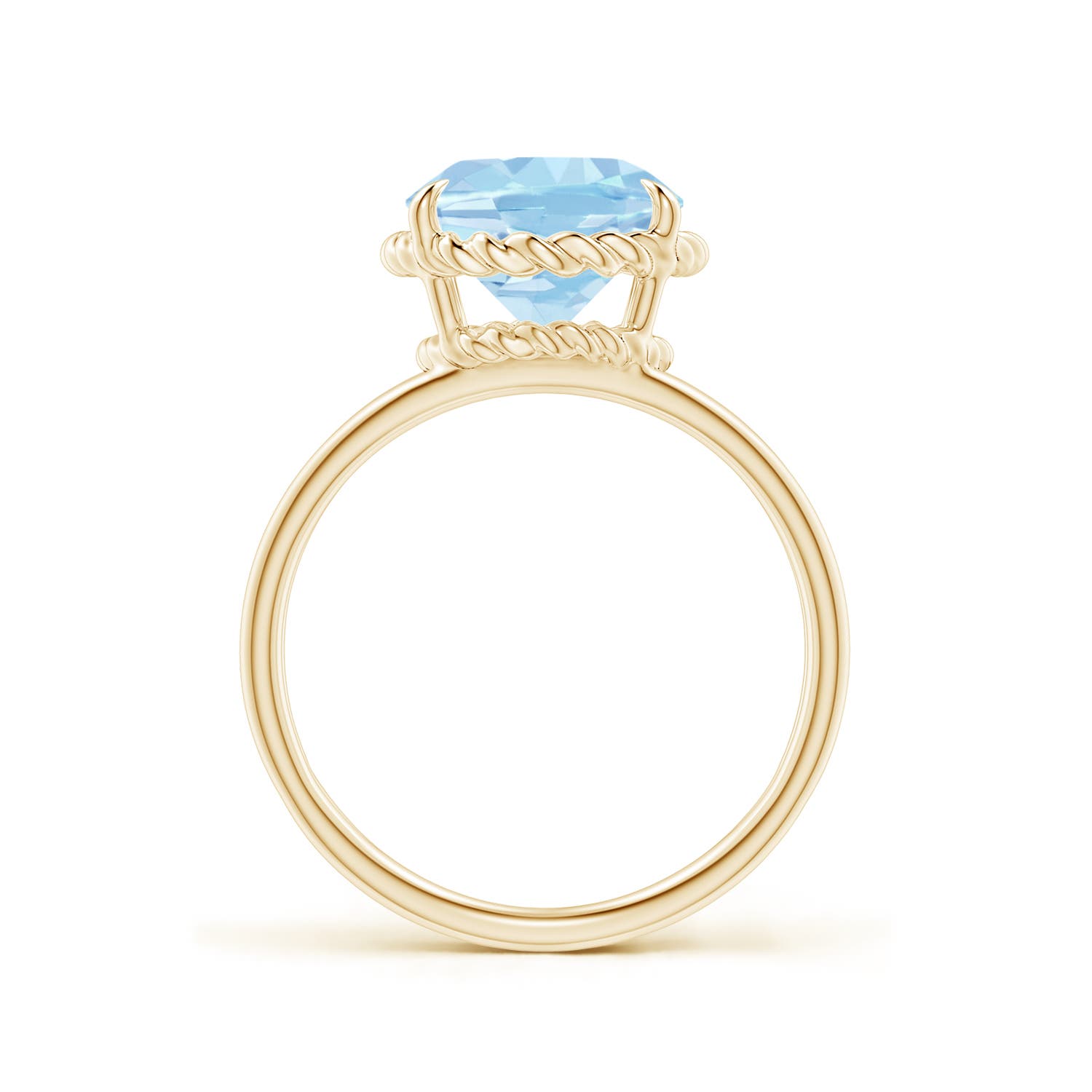 AAA - Aquamarine / 3 CT / 14 KT Yellow Gold