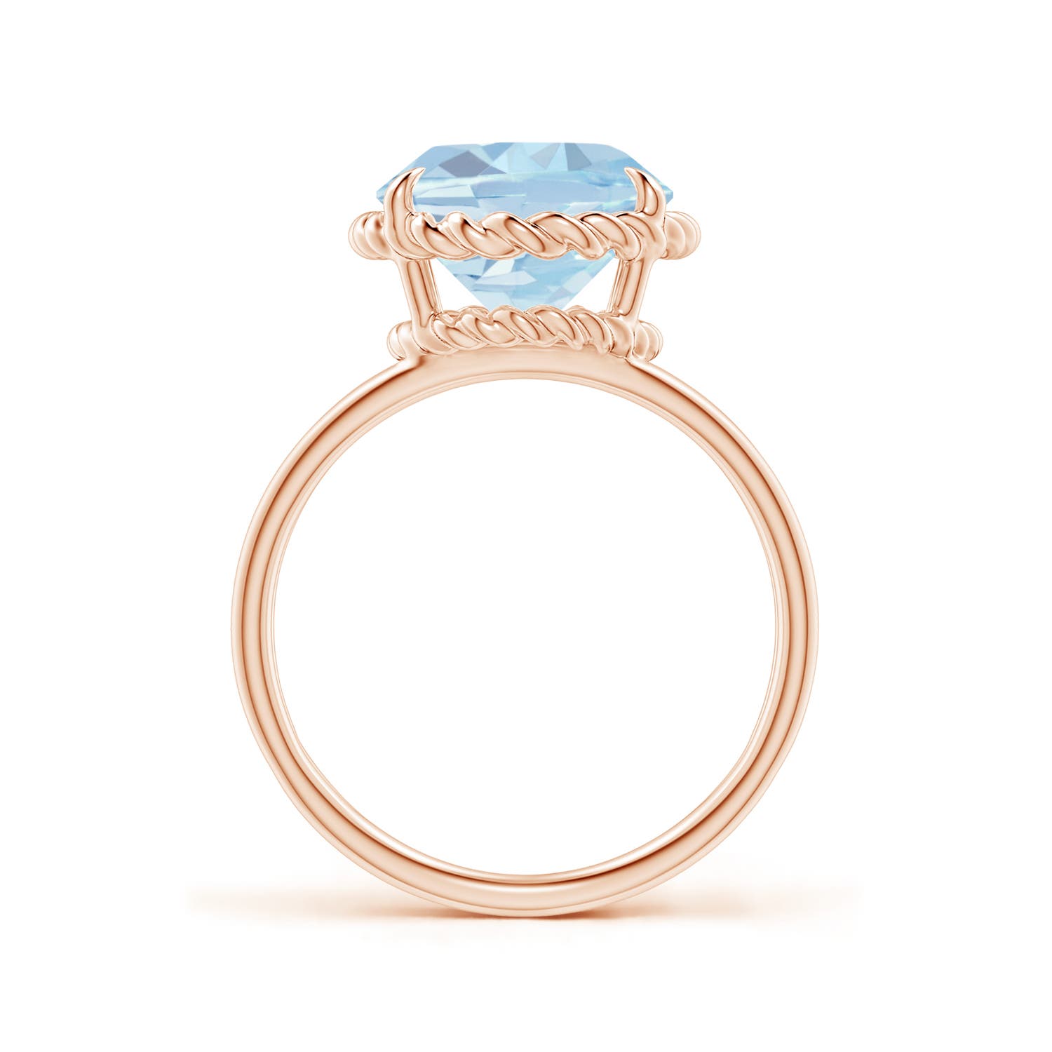 A - Aquamarine / 3.75 CT / 14 KT Rose Gold