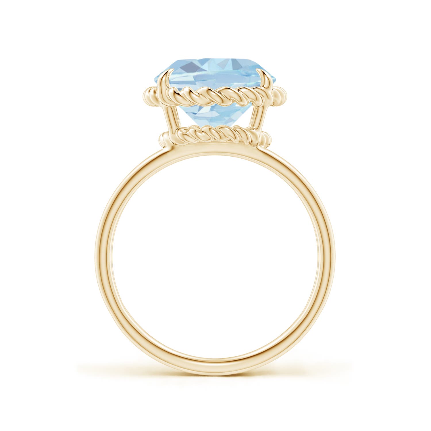 A - Aquamarine / 3.75 CT / 14 KT Yellow Gold