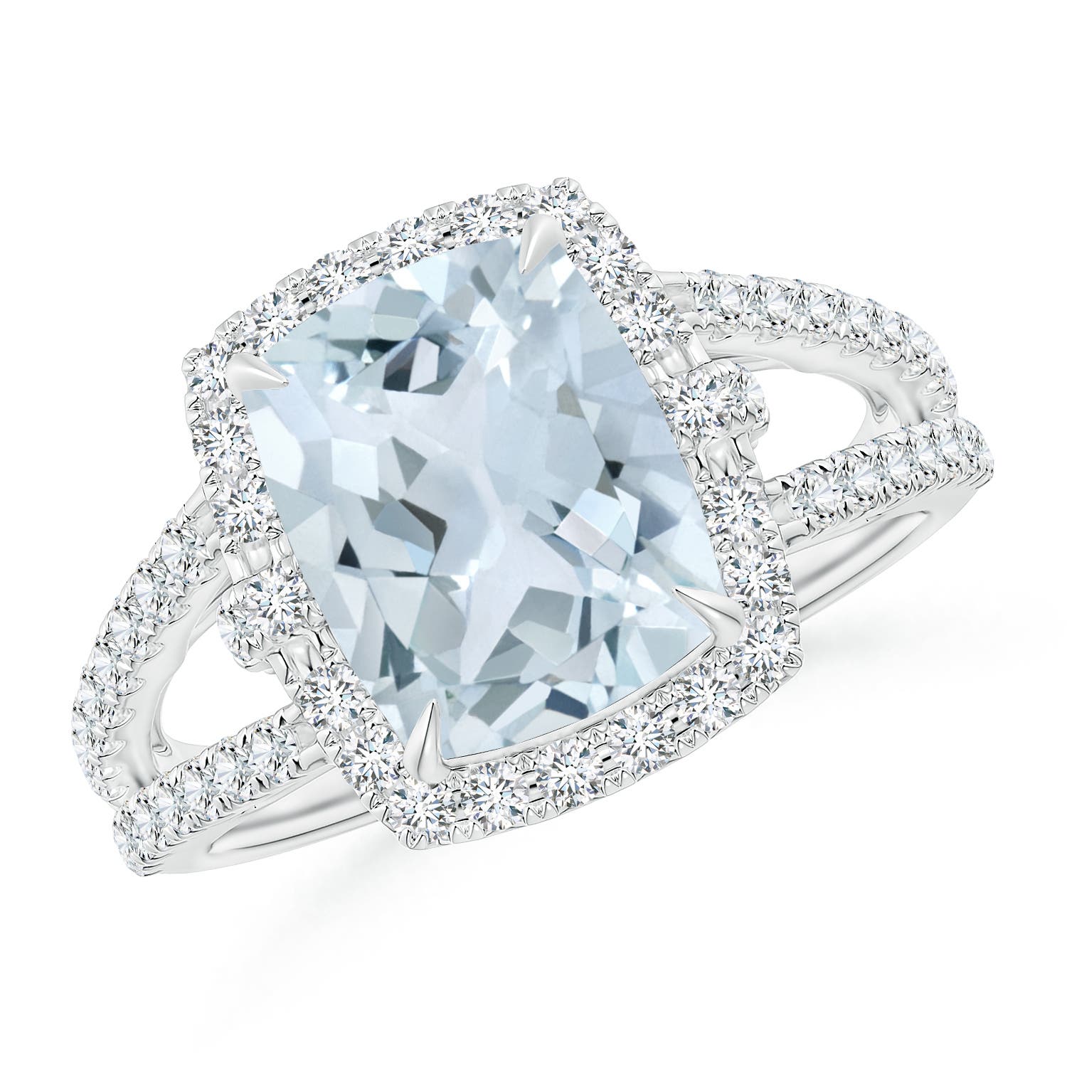 A - Aquamarine / 3.03 CT / 14 KT White Gold