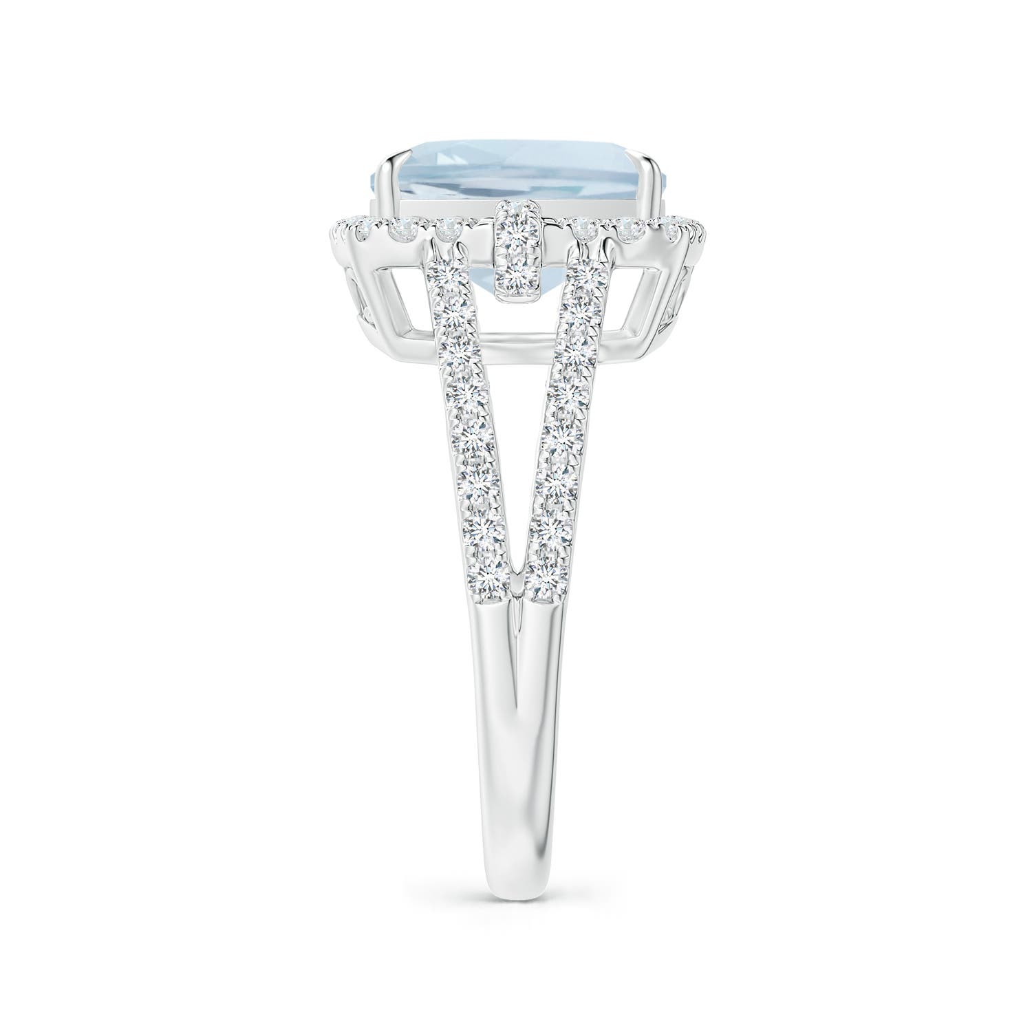 A - Aquamarine / 3.03 CT / 14 KT White Gold