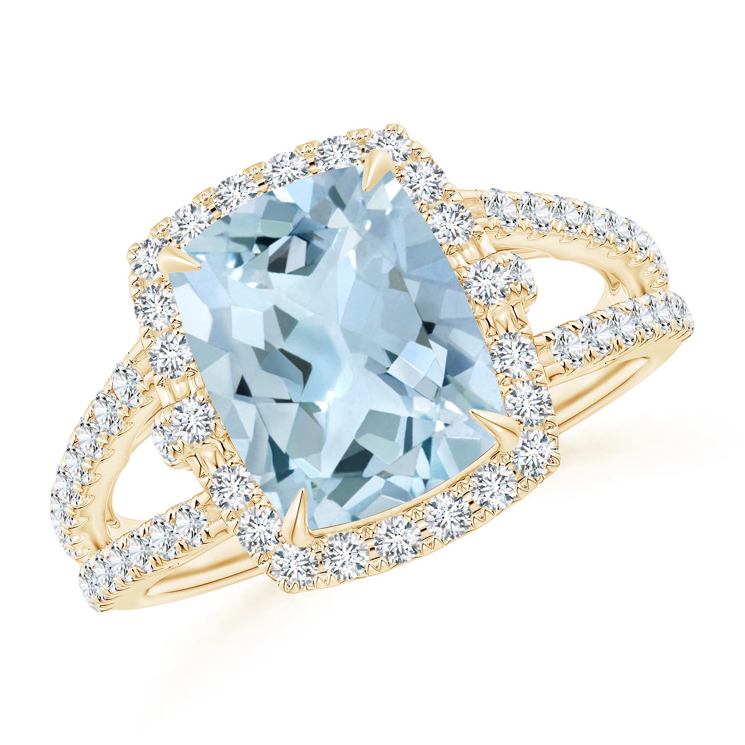 AA - Aquamarine / 3.03 CT / 14 KT Yellow Gold