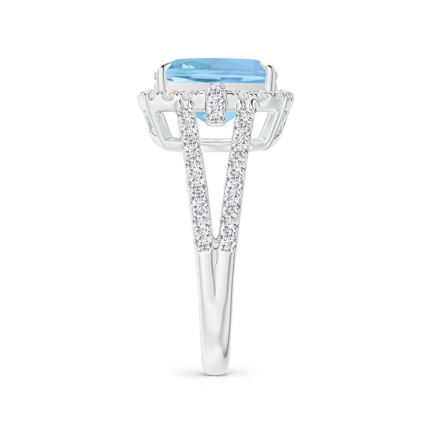 AAAA - Aquamarine / 3.03 CT / 14 KT White Gold