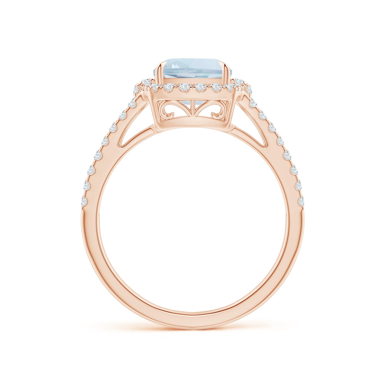 A - Aquamarine / 2.31 CT / 14 KT Rose Gold