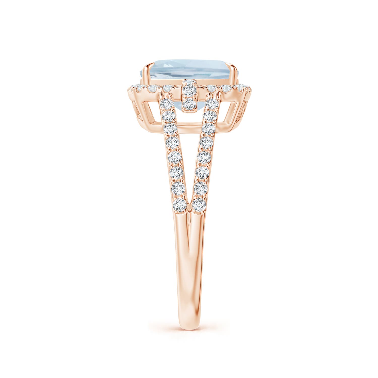 A - Aquamarine / 2.31 CT / 14 KT Rose Gold