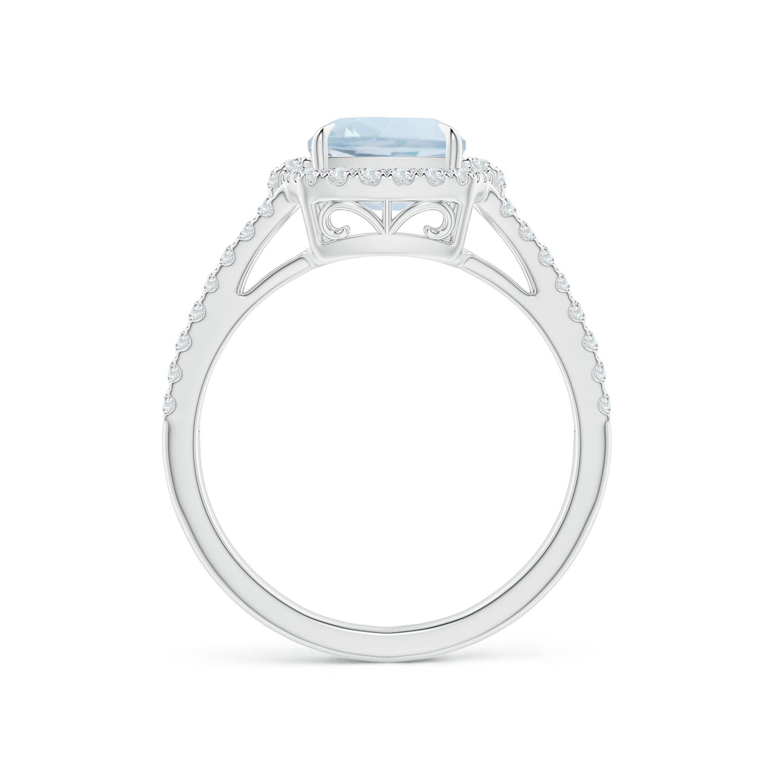 A - Aquamarine / 2.31 CT / 14 KT White Gold