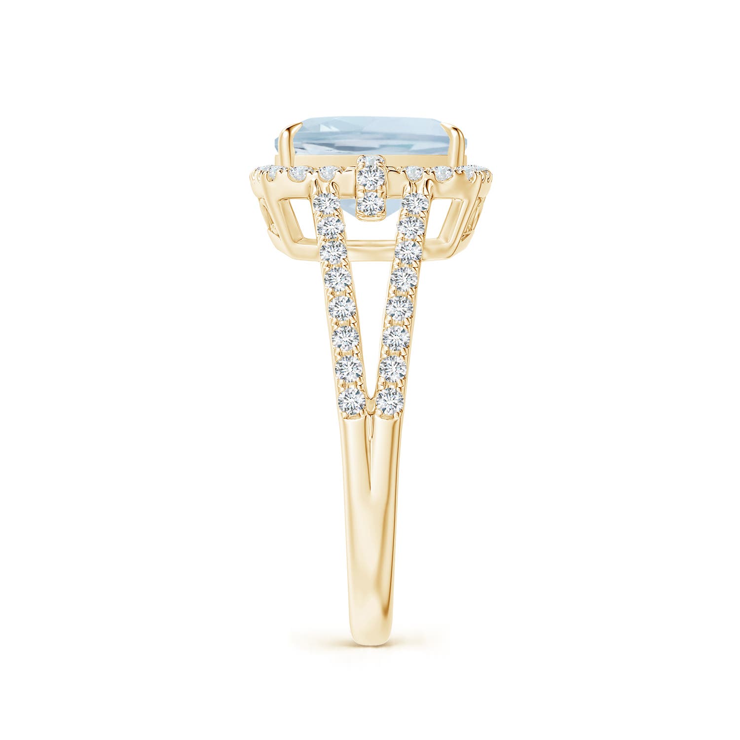 A - Aquamarine / 2.31 CT / 14 KT Yellow Gold