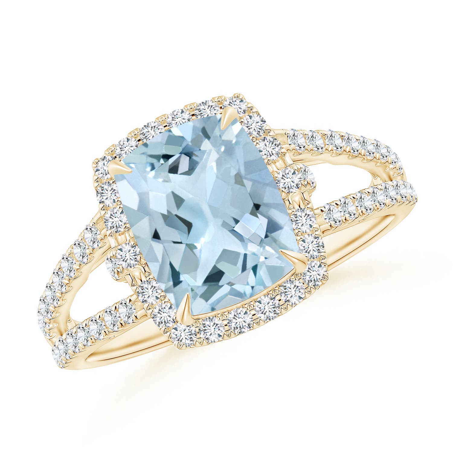 AA - Aquamarine / 2.31 CT / 14 KT Yellow Gold