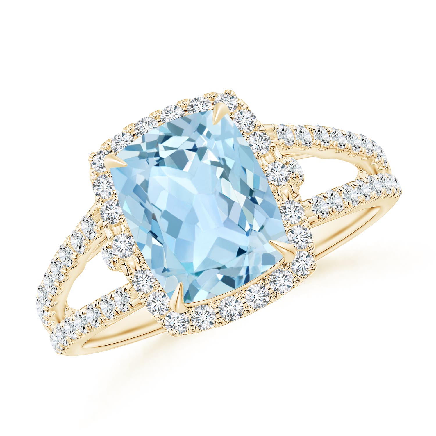 AAA - Aquamarine / 2.31 CT / 14 KT Yellow Gold