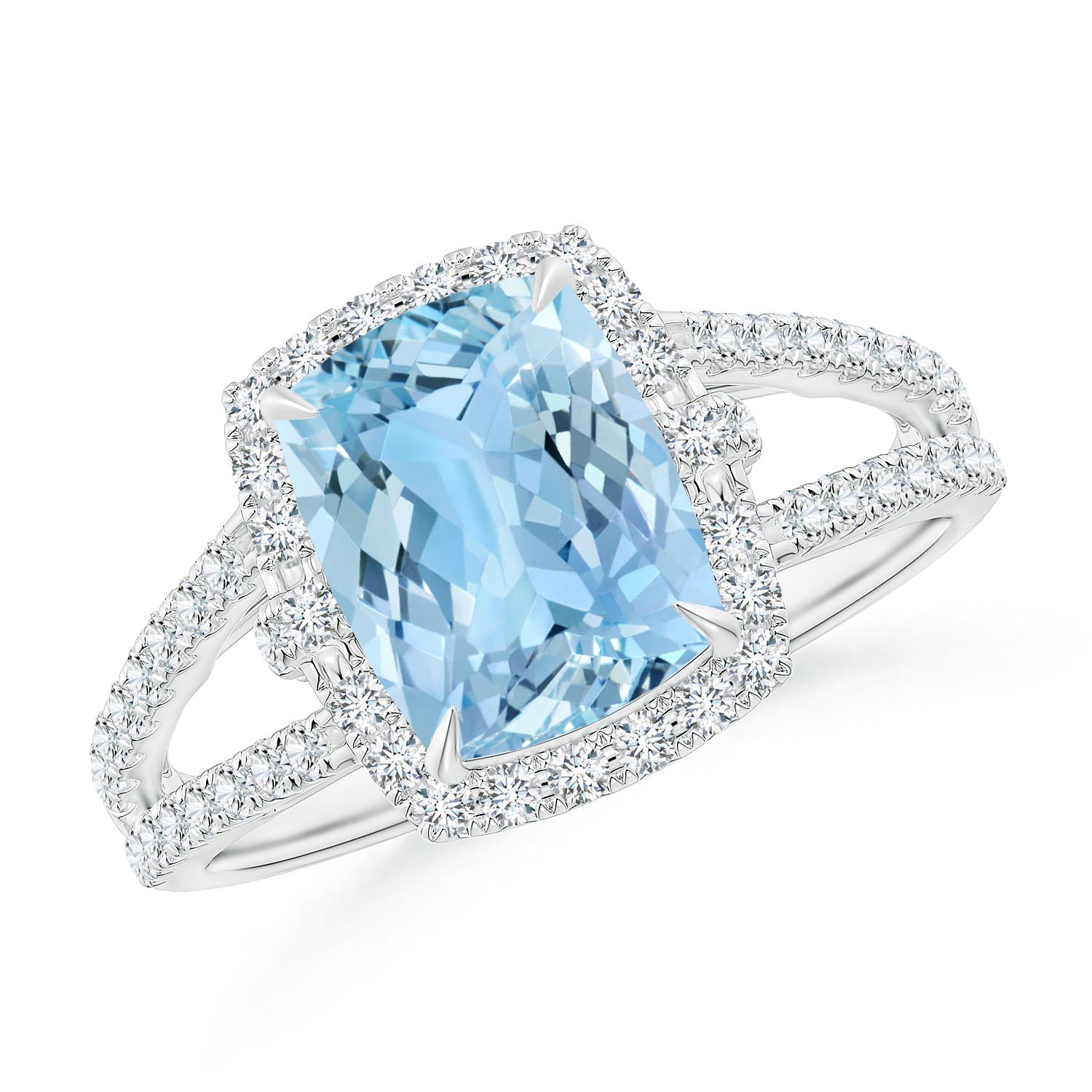 AAAA - Aquamarine / 2.31 CT / 14 KT White Gold