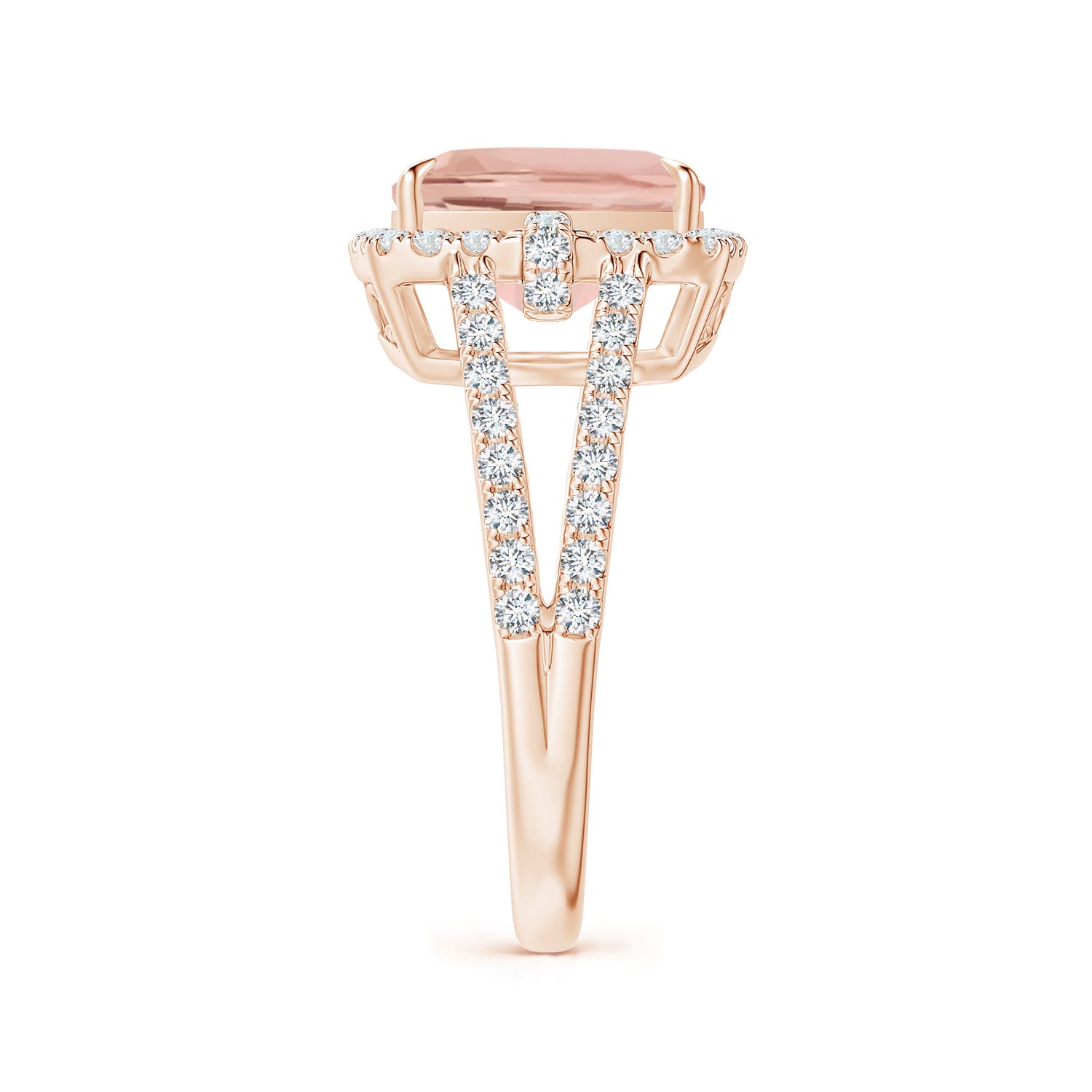 AAA - Morganite / 3.28 CT / 14 KT Rose Gold