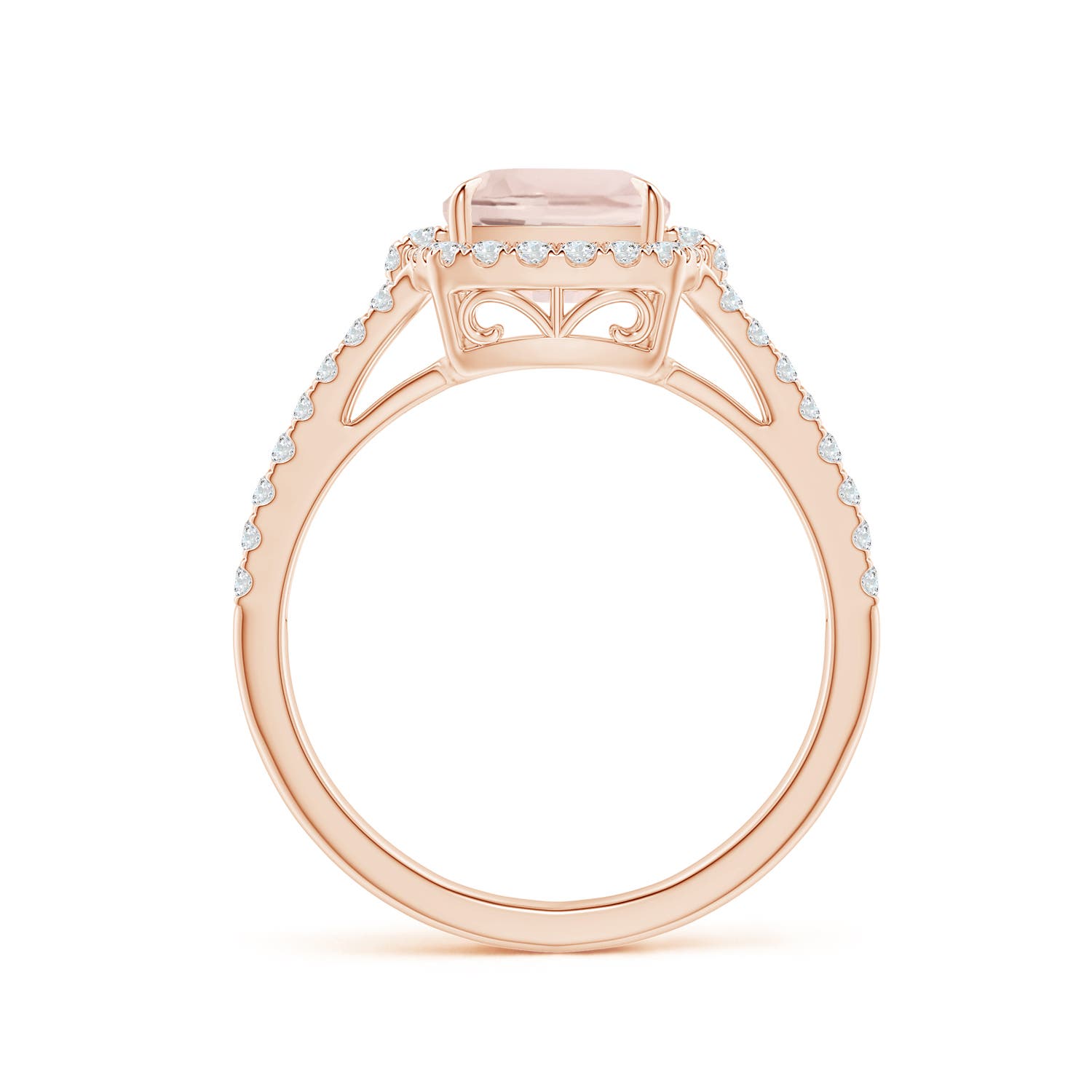 A - Morganite / 2.26 CT / 14 KT Rose Gold