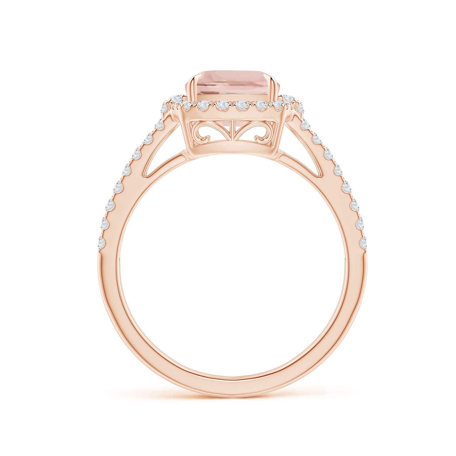 AA - Morganite / 2.26 CT / 14 KT Rose Gold