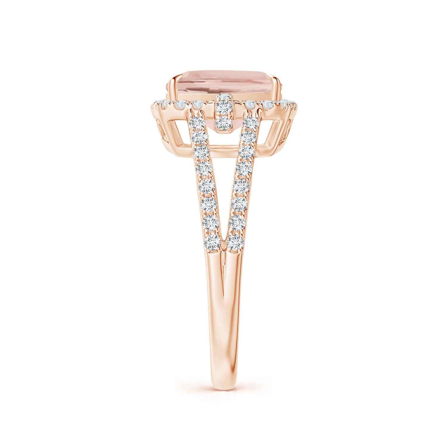 AA - Morganite / 2.26 CT / 14 KT Rose Gold