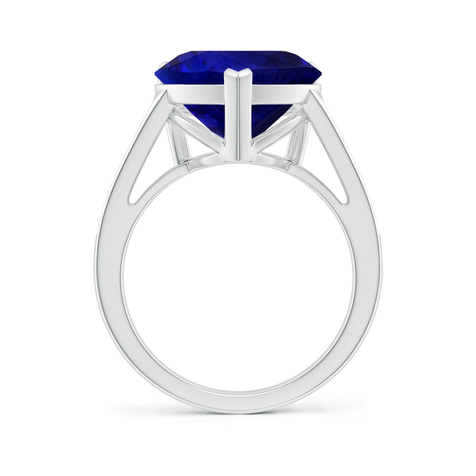 11.90x12.29x7.67mm AAAA Heart-Shaped GIA Certified Tanzanite Solitaire Ring in White Gold side 399