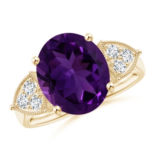 Oval AAA Amethyst