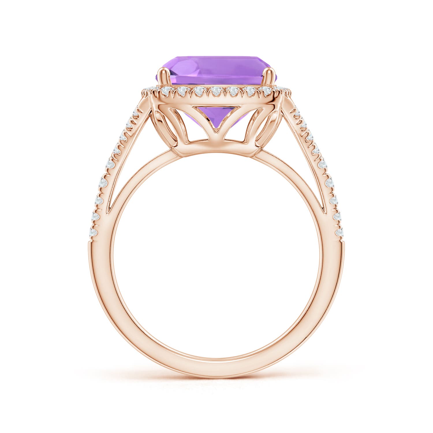 A - Amethyst / 5.07 CT / 14 KT Rose Gold