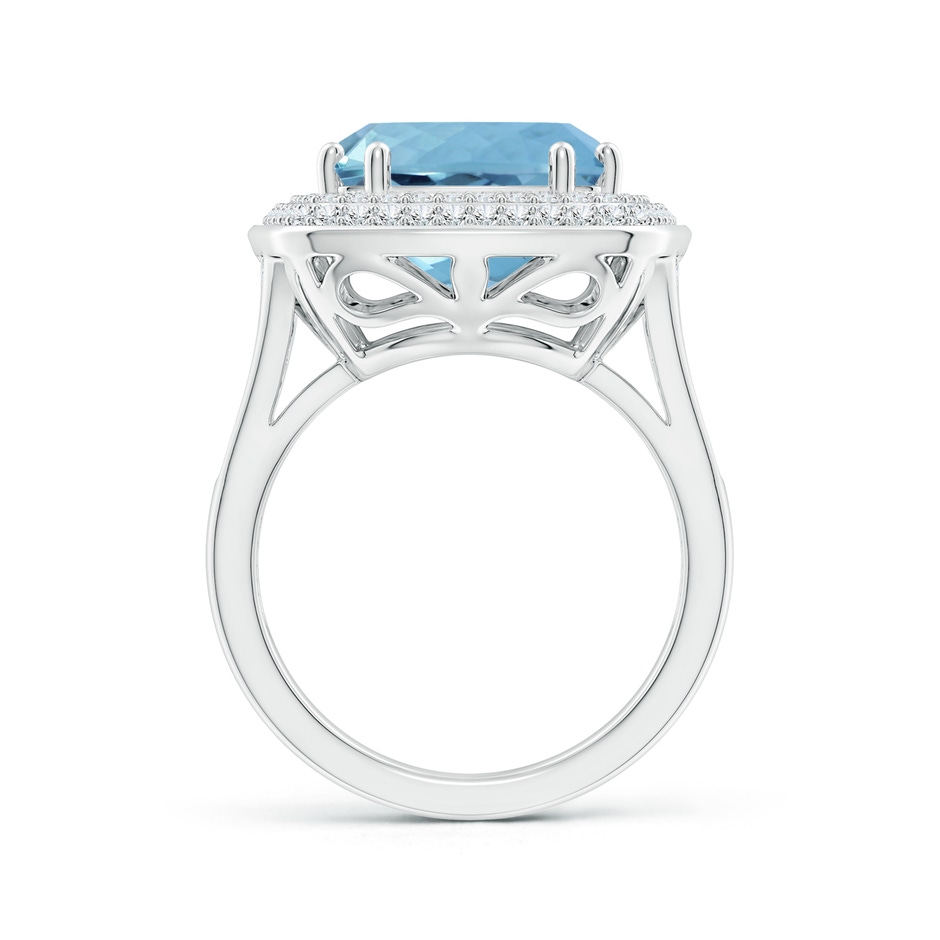 13.66x11.96x8.13mm AAAA GIA Certified Aquamarine Cocktail Ring with Diamond Double Halo in White Gold side 399