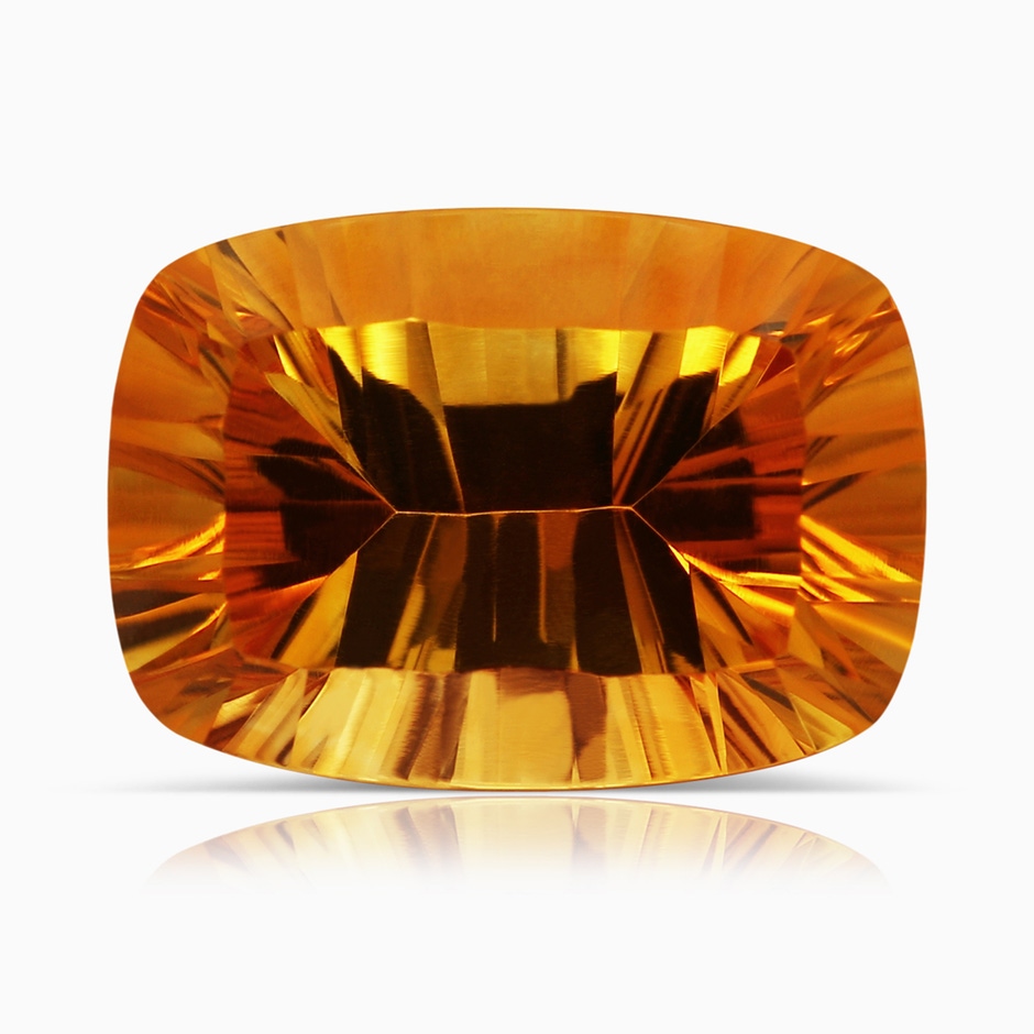 14.08x10.01x7.08mm AAAA GIA Certified Rectangular Cushion Rectangular Citrine Ring in White Gold side 699