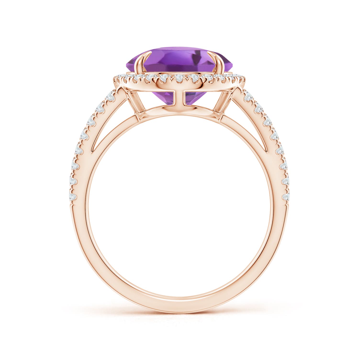 A - Amethyst / 4.84 CT / 14 KT Rose Gold