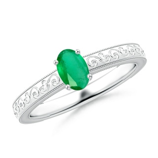 Oval A Emerald