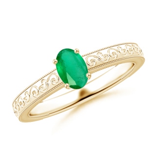 Oval A Emerald