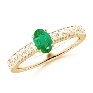 Oval AA Emerald