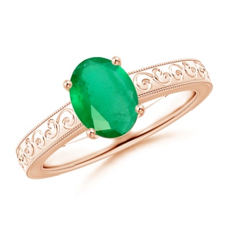 Oval A Emerald