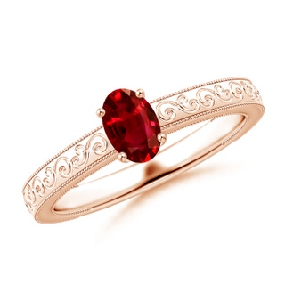 Oval AAAA Ruby