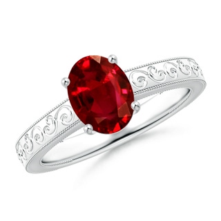 Oval AAAA Ruby