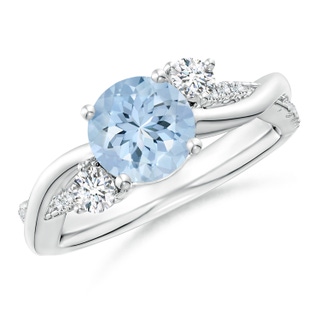 Round AA Aquamarine