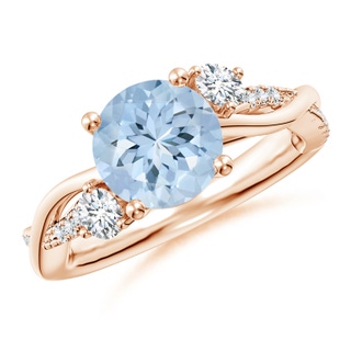 Round AA Aquamarine