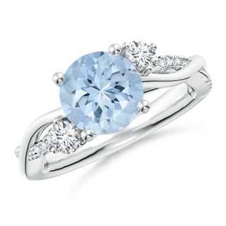 Round AA Aquamarine