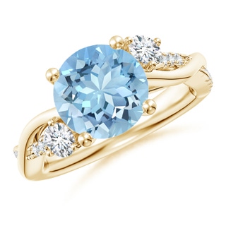 Round AAAA Aquamarine