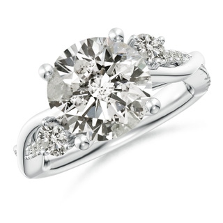 10.1mm KI3 Nature Inspired Diamond Twisted Vine Ring in P950 Platinum