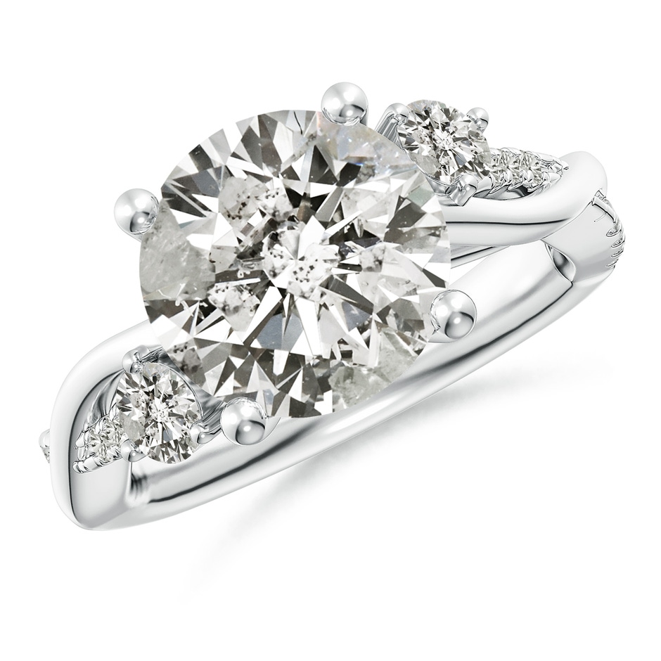 10.1mm KI3 Nature Inspired Diamond Twisted Vine Ring in P950 Platinum 