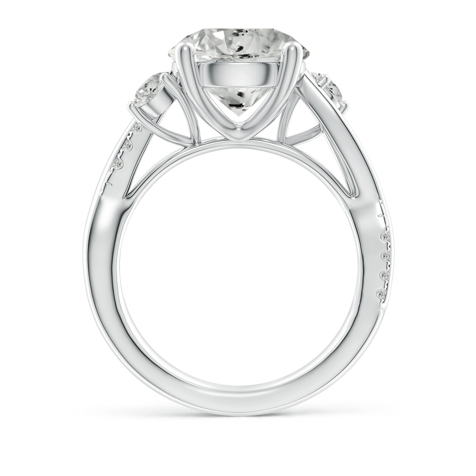 10.1mm KI3 Nature Inspired Diamond Twisted Vine Ring in P950 Platinum side 199