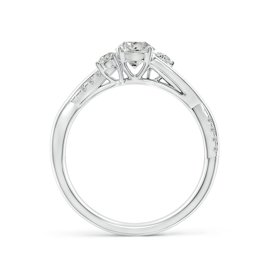 5mm KI3 Nature Inspired Diamond Twisted Vine Ring in White Gold side 199