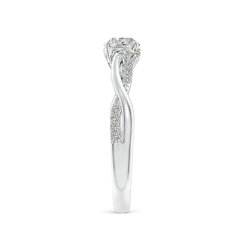 5mm KI3 Nature Inspired Diamond Twisted Vine Ring in White Gold side 299