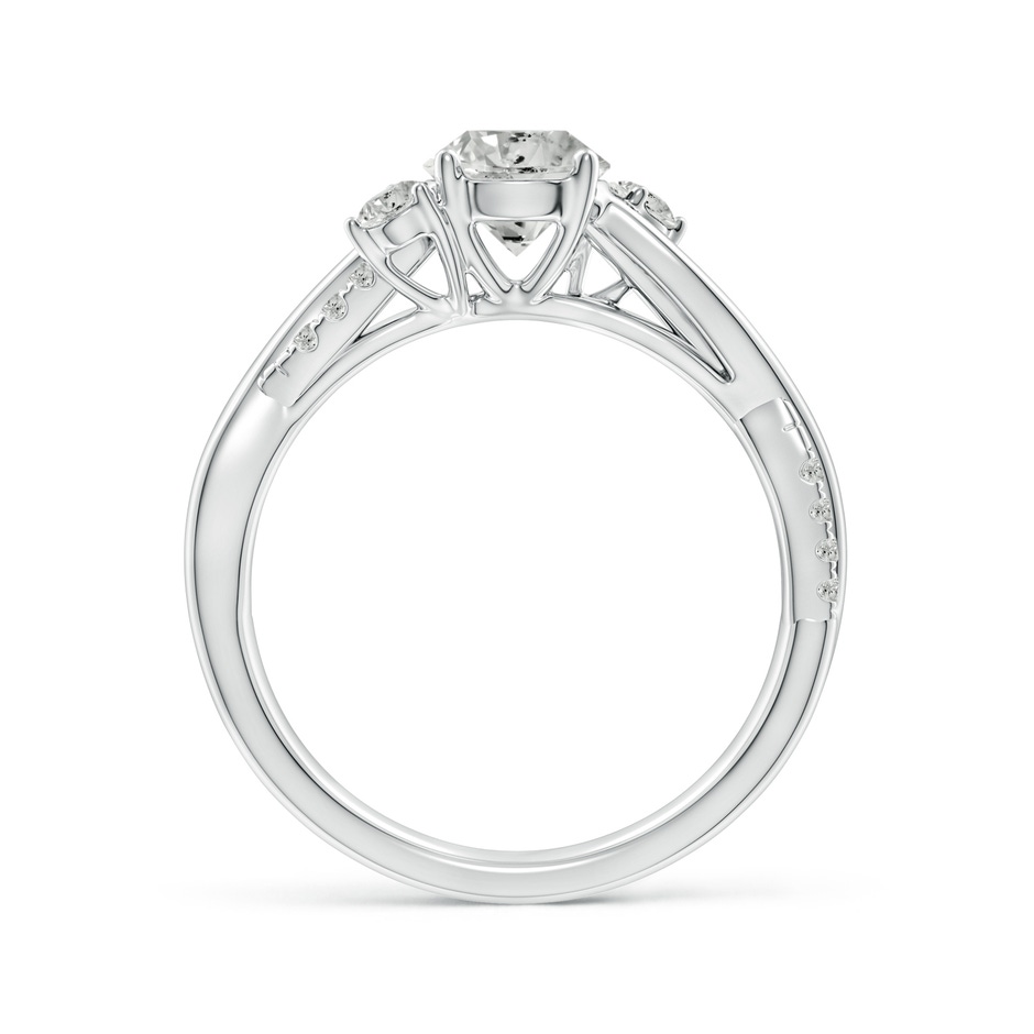 6mm KI3 Nature Inspired Diamond Twisted Vine Ring in White Gold side 199