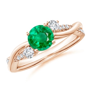 Round AAA Emerald