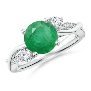 Round A Emerald